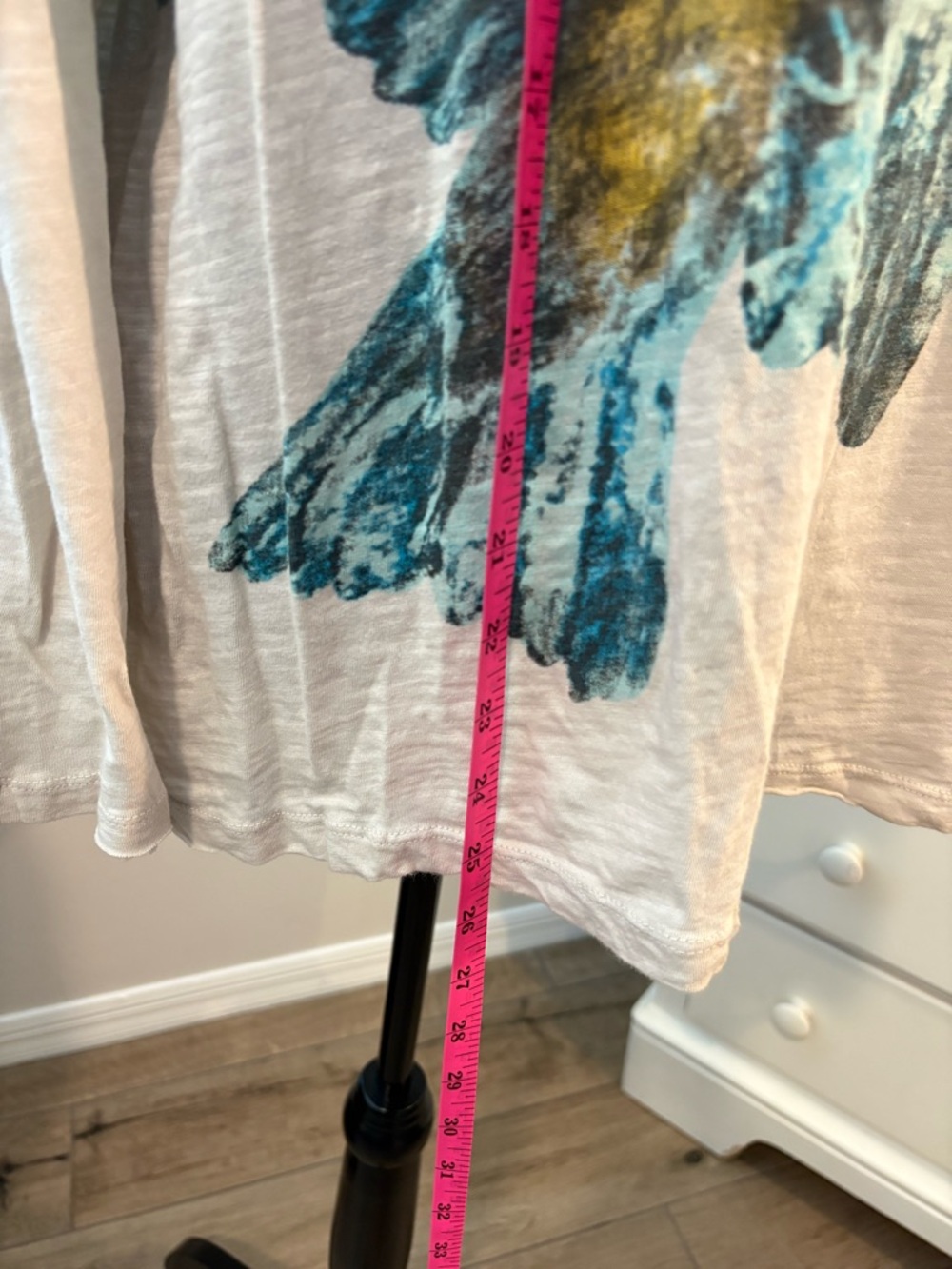 Magnolia Pearl NWT Messenger Viggo Long Sleeve Tee - Top 3104 in Moonlight, OSFM - Picture 6 of 11